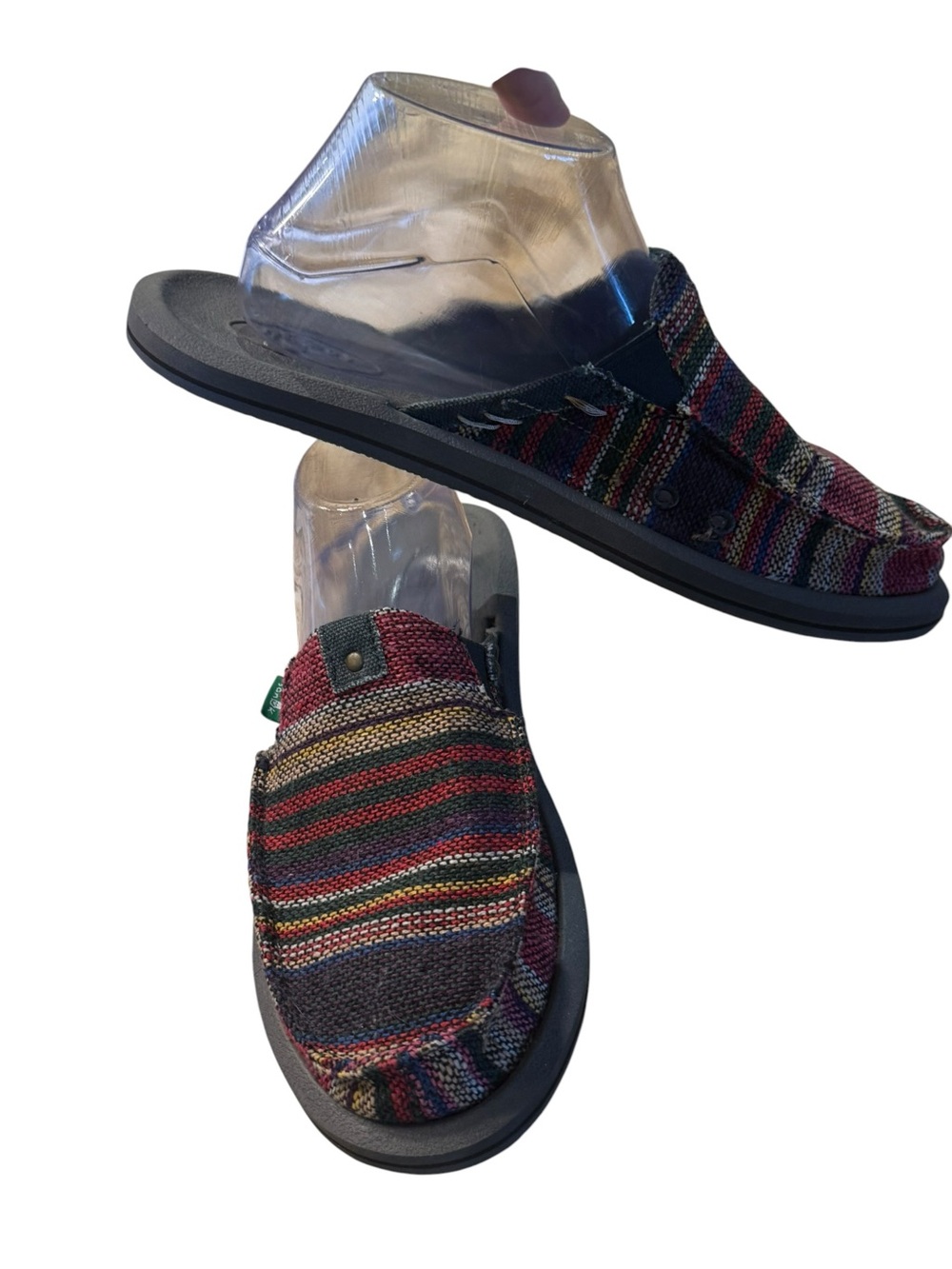 Sanuk Women’s Size 9 Multicolor Slip-On Casual Shoes